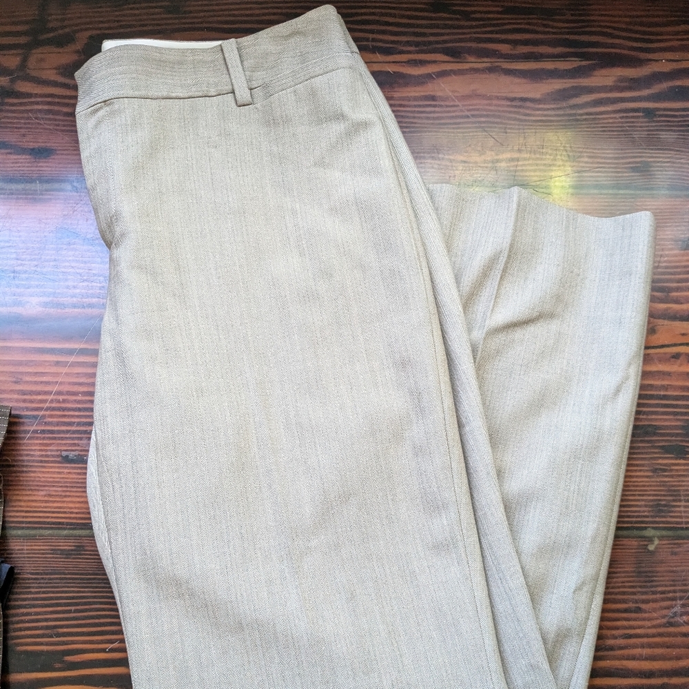Banana Republic Jackson Fit Herringbone Trousers – Size 10